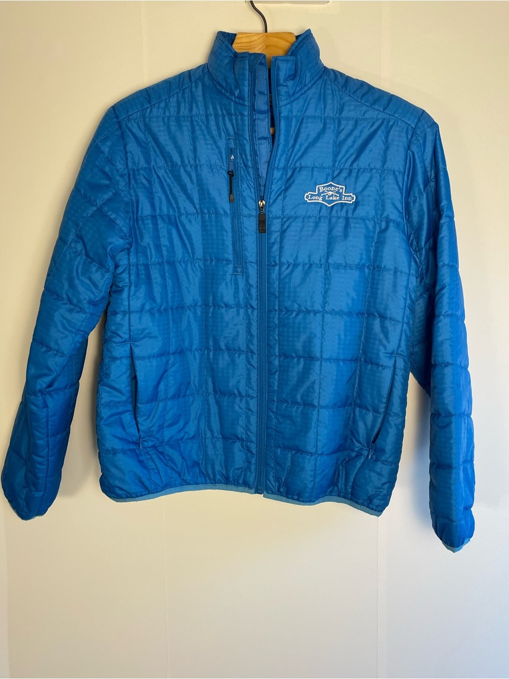 Storm Creek Women’s Blue Quilted Full-Zip Puffer Jacket - Size M